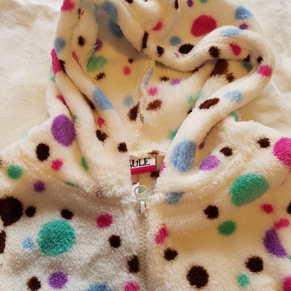 Girls Rule zippered hoodie - Picture 2 of 3